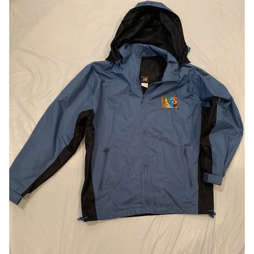 Cheneral FIND YOUR PARK Windbreaker/Rain Jacket Embroidered USA